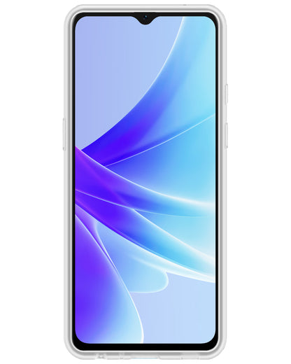 OPPO A57s Hoesje Siliconen - Transparant