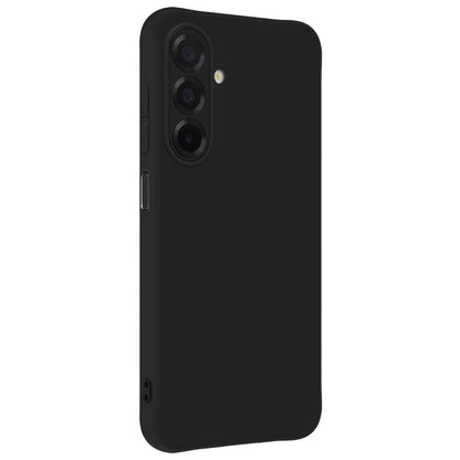 Samsung A17 Hoesje Siliconen Backcover Lichtgewicht - Zwart