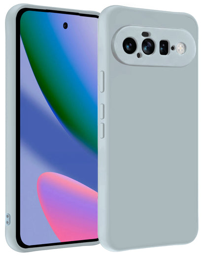 Google Pixel 11 Hoesje Siliconen Backcover Lichtgewicht - Lichtblauw