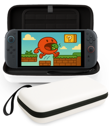 Nintendo Switch 2 Hard Cover Hoes met Koord - Wit