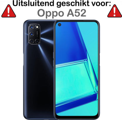 OPPO A52 Screenprotector Gehard Glas - Anti-kras