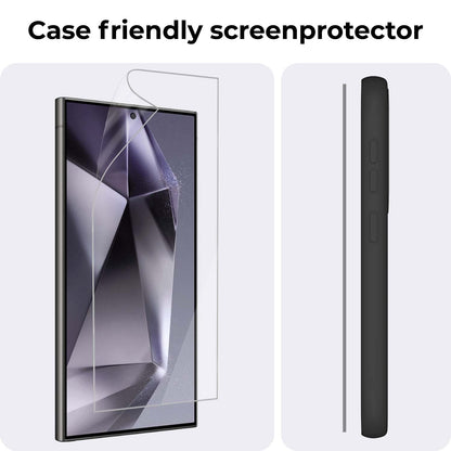 Samsung S24 Ultra Screenprotector Soft TPU - Full Screen