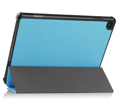 Lenovo Tab M10 (3rd gen) Trifold Bookcase Hoes - Lichtblauw