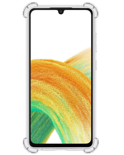 Samsung A33 Hoesje Shockproof Backcover Siliconen - Transparant