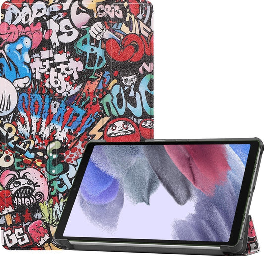 Samsung Galaxy Tab A7 Lite Hoesje Book Case - Graffity