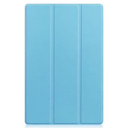 Lenovo Tab P11 Plus Trifold Bookcase Hoes - Lichtblauw