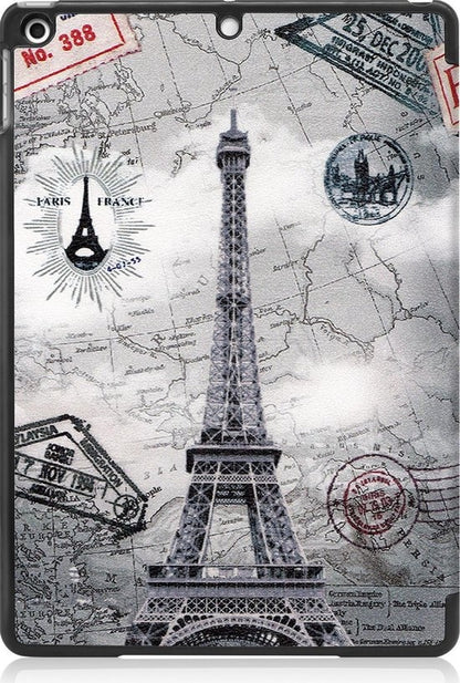 iPad 10.2 2019 Trifold Bookcase Hoes - Eiffeltoren