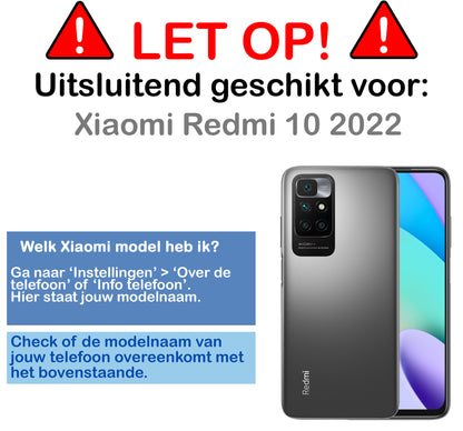 Xiaomi Redmi 10 2022 Hoesje Shockproof Backcover Siliconen - Transparant