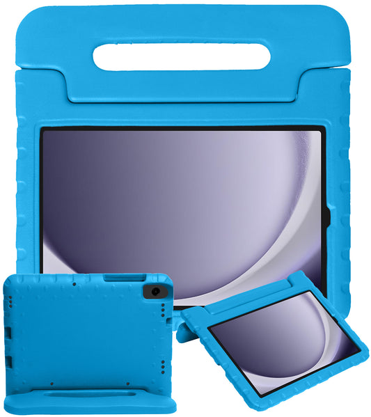 Samsung Galaxy Tab A9 Hoesje Kids Cover Bumper - Blauw