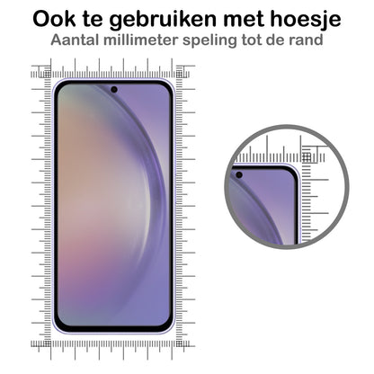 Samsung A54 Screenprotector Gehard Glas - Privacy