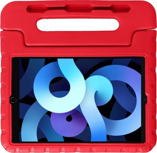 iPad Air 2020 Hoesje Kids Cover Bumper - Rood