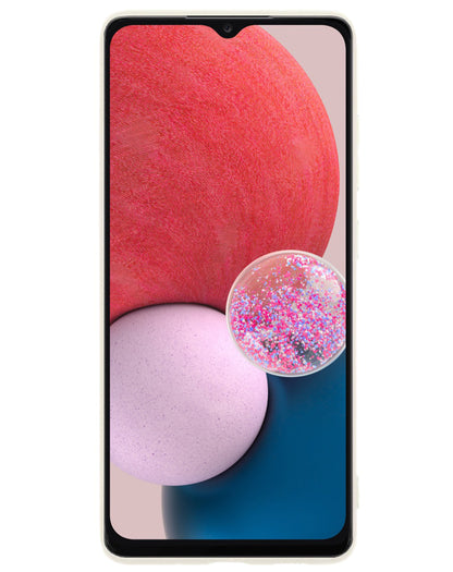 Samsung A13 5G Hoesje Siliconen Backcover Lichtgewicht - Zwart