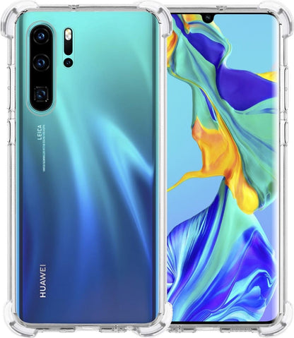 Huawei P30 Pro Hoesje Shock Proof Siliconen - Transparant