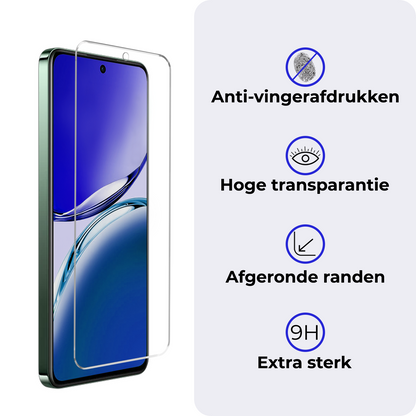 Oppo Reno 12 F Screenprotector Gehard Glas - Anti-kras