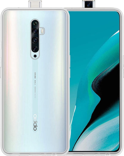 OPPO Reno 2Z Hoesje Siliconen Backcover Lichtgewicht - Transparant