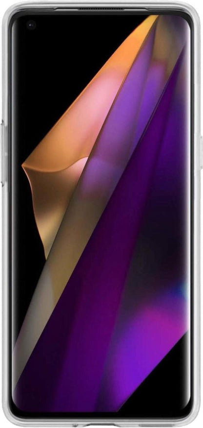 OPPO Find X3 Pro Hoesje Siliconen Backcover Lichtgewicht - Transparant