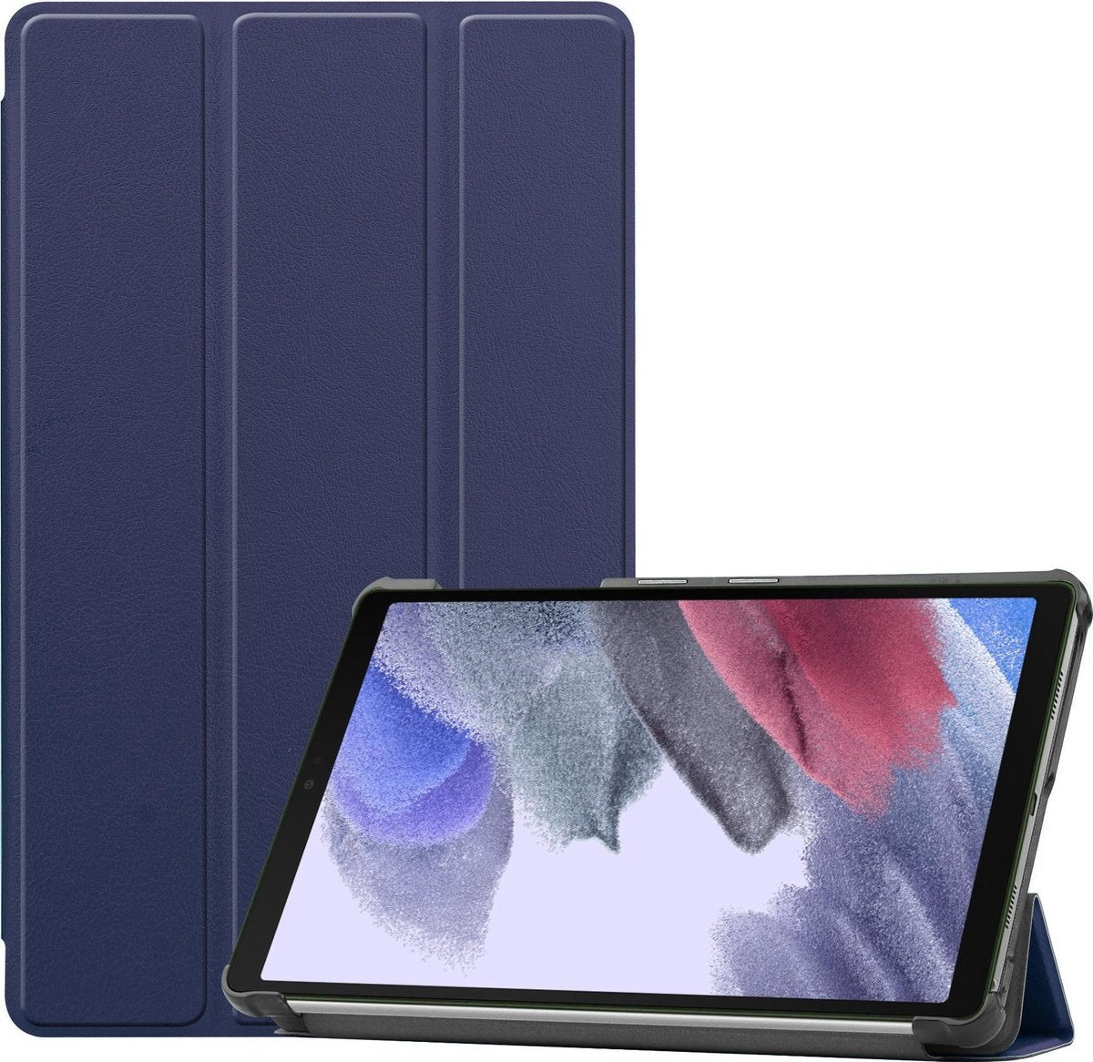 Samsung Galaxy Tab A7 Lite Hoesje Book Case - Donkerblauw