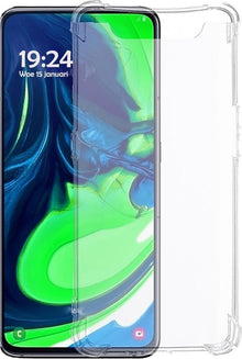 Samsung A80 Hoesje Shockproof Backcover Siliconen - Transparant