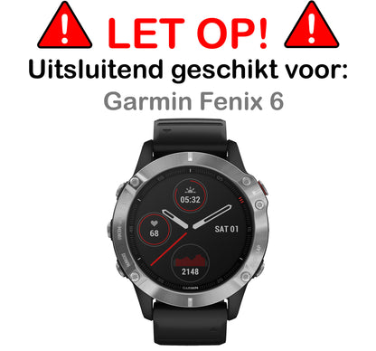 Garmin Fenix 6s Screenprotector Gehard Glas - Anti-kras