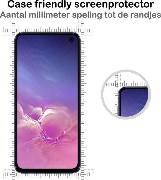 Samsung S10e Screenprotector Full Cover Tempered Glass