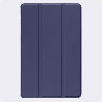iPad Mini 7 Trifold Bookcase Hoes - Donkerblauw
