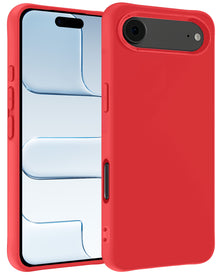 iPhone Air Hoesje Siliconen Backcover Lichtgewicht - Rood