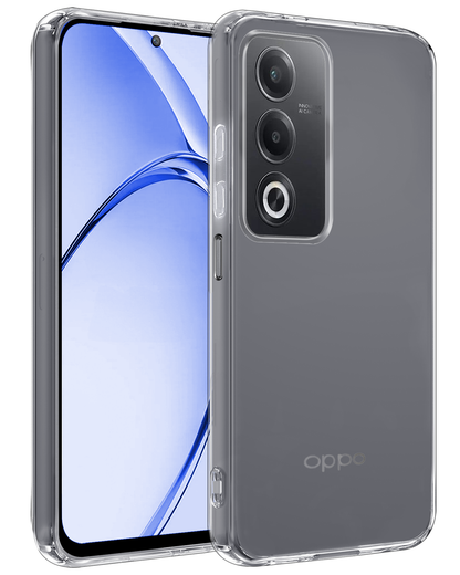 OPPO A80 Hoesje Siliconen Backcover Lichtgewicht - Transparant