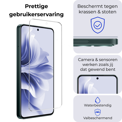 OPPO Reno 11F Screenprotector Gehard Glas - Anti-kras