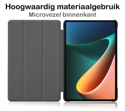 Xiaomi Pad 5 Hoesje Book Case - Zwart