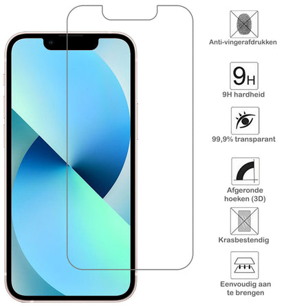 iPhone 14 Pro Screenprotector Gehard Glas - Anti-kras
