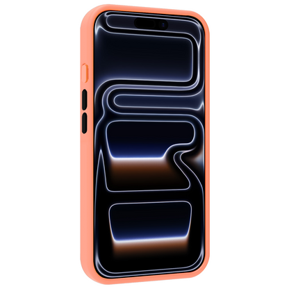 iPhone 17 Pro Hoesje Geschikt voor Magsafe Backcover Shockproof - Perzik