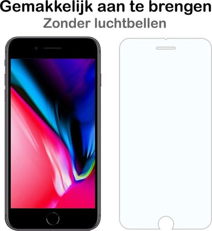 iPhone 8 Plus Screenprotector Gehard Glas - Anti-kras