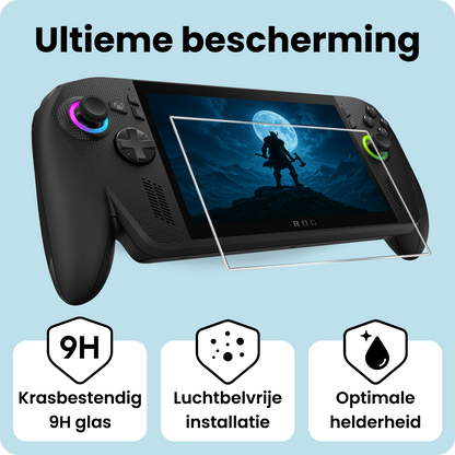 Xbox Ally X Screenprotector Gehard Glas - Anti-kras