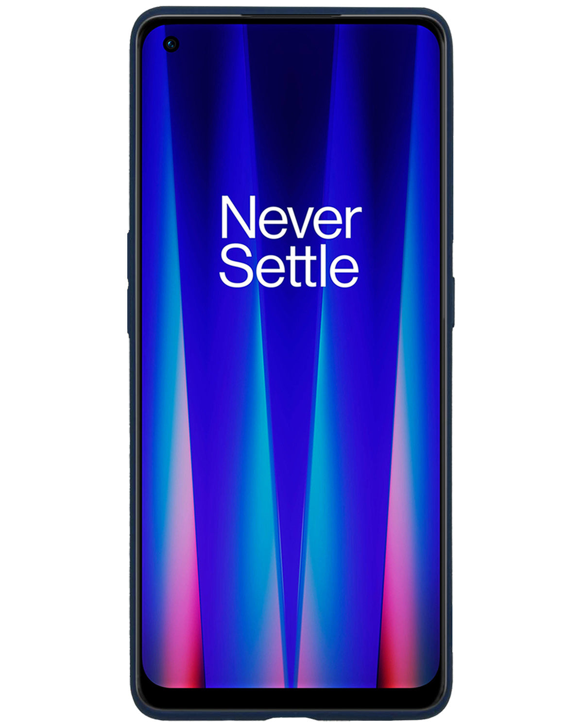 OnePlus Nord CE 2 Hoesje Siliconen - Donkerblauw