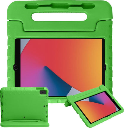 iPad 10.2 2020 Kinderhoes Shockabsorberend Foam - Groen