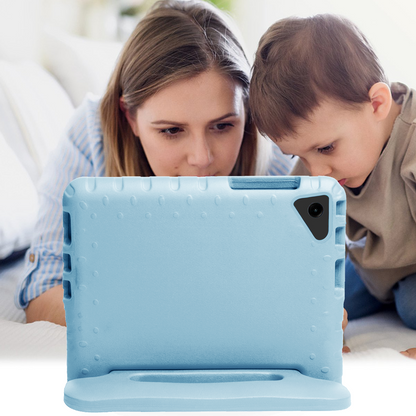 Samsung Galaxy Tab A9 Plus Kinderhoes Shockabsorberend Foam - Sky