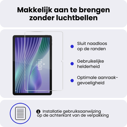 Lenovo Tab 10.1 Screenprotector Gehard Glas - Anti-kras