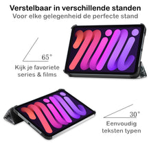 iPad Mini 6 Trifold Bookcase Hoes - Eiffeltoren