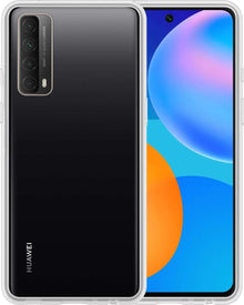 Huawei P smart 2021 Hoesje Siliconen Backcover Lichtgewicht - Transparant