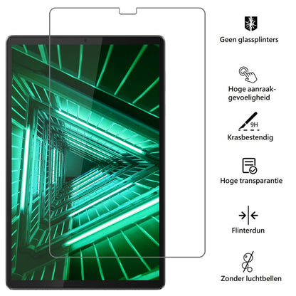 Lenovo Tab M10 FHD Plus 2nd Gen Screenprotector Gehard Glas - Anti-kras