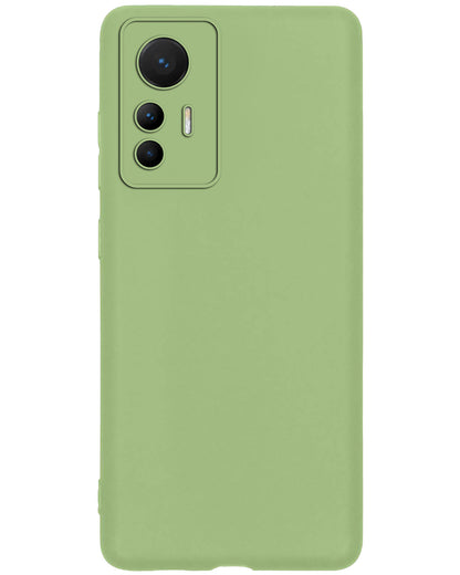 Xiaomi 12 Lite Hoesje Siliconen Backcover Lichtgewicht - Groen