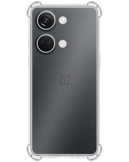 OnePlus Nord 3 Hoesje Shockproof Backcover Siliconen - Transparant