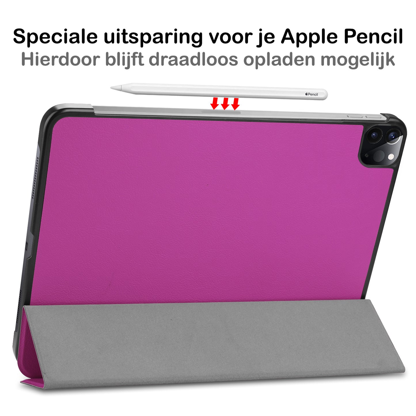 iPad Pro 2021 (11 inch) Hoesje Book Case - Paars