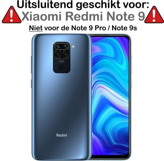 Xiaomi Redmi Note 9 Screenprotector Tempered Glass