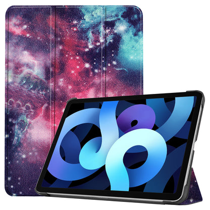 iPad Air 2022 Trifold Bookcase Hoes - Galaxy