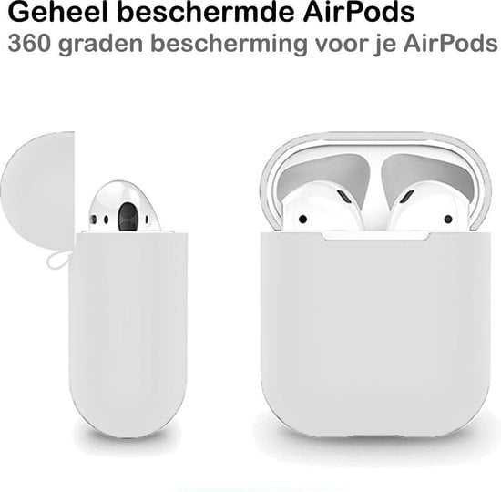 AirPods 2 Hoesje Ultra Dun Siliconen - Transparant