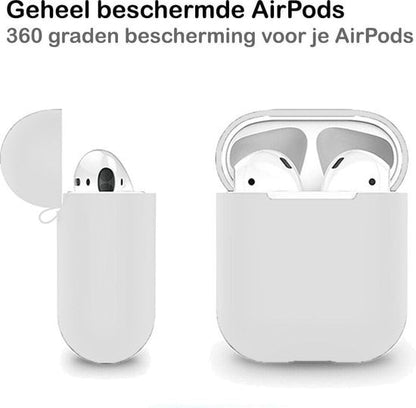 AirPods 2 Hoesje Ultra Dun Siliconen - Transparant