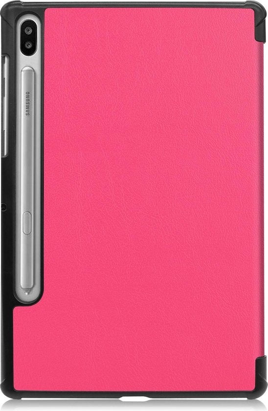 Samsung Galaxy Tab S6 Hoesje Book Case - Roze