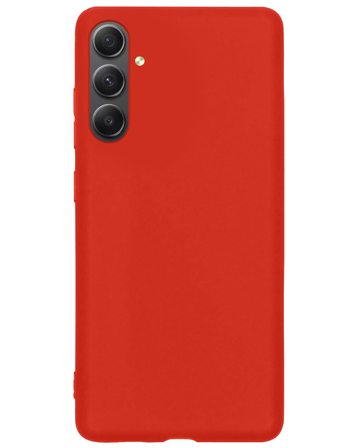 Samsung A54 Hoesje Siliconen - Rood