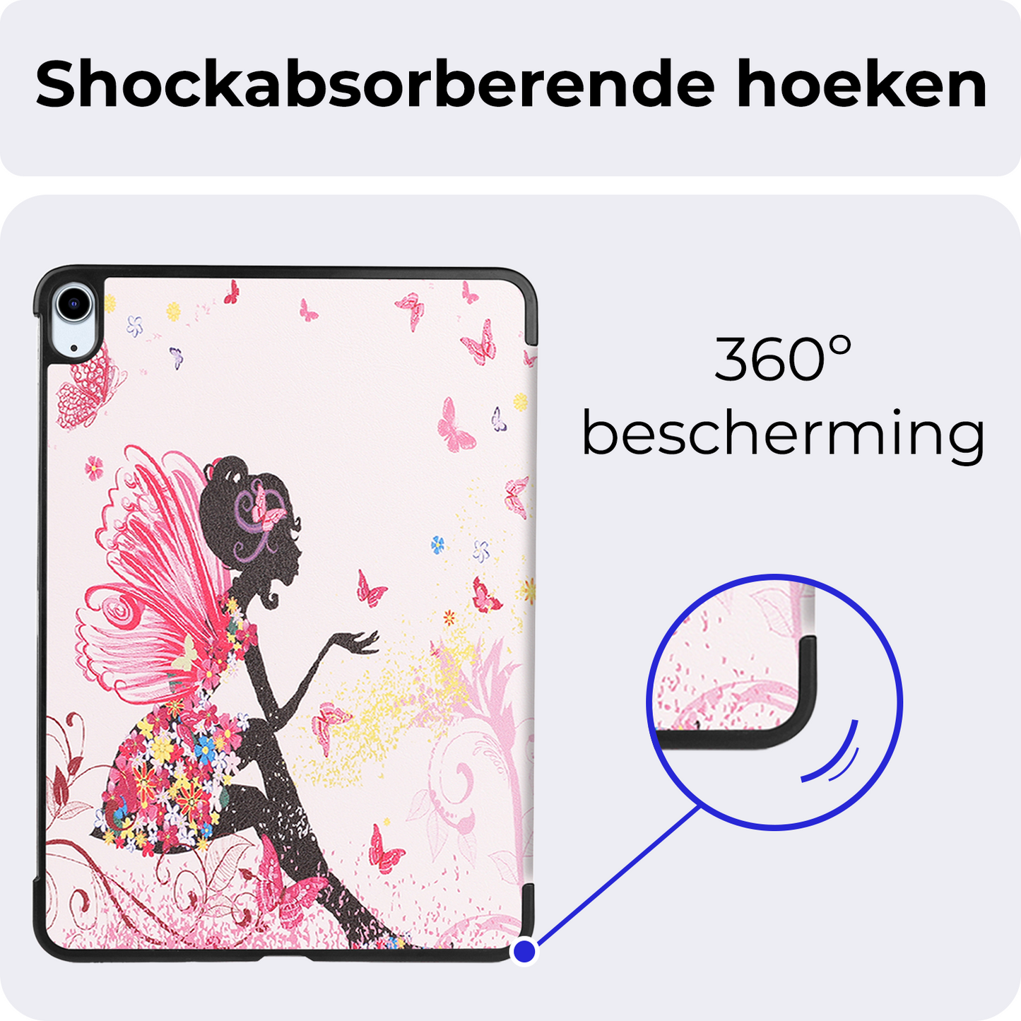 iPad Air 2024 (11 inch) Hoesje Book Case - Elfje